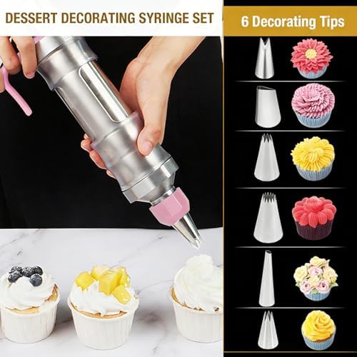 309 PCS Cake Decorating Kit with Storage Case, 73 Stainless Steel