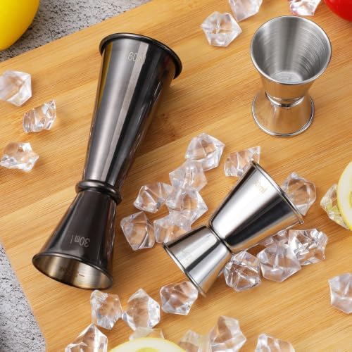 Double Sided Cocktail Jigger 304 Stainless Steel Measuring Cup 15/30ml
