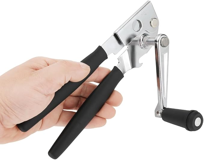 Manual Can Opener with Soft Handles, Commercial Can Openers Heavy Duty - Image 6