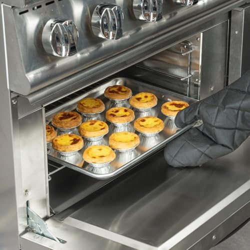 Restaurantware Half Size 12-Gauge Aluminum Sheet Pan, 13 x 18 In, 1 Ct