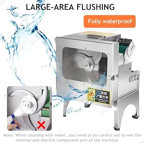 Commercial Electric Vegetable Chopper, 70mm Feed Port, 150kg/H
