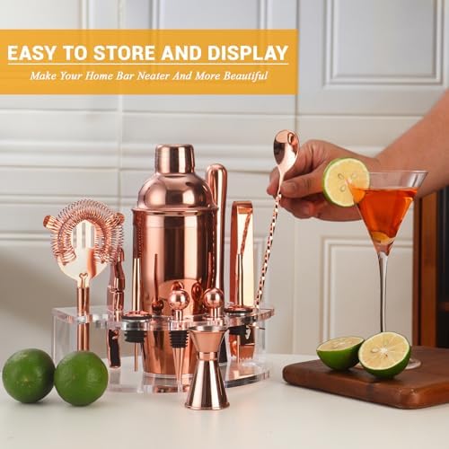 Bartender Kit Cocktail Shaker Set, Stainless Steel Cocktail Kit with