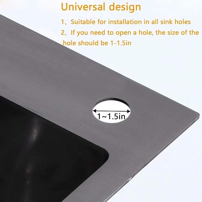 Soap Dispenser for Kitchen Sink, Built in Sink Soap Dispenser Lotion Dispenser - Image 5