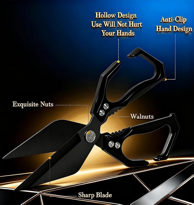 Multifunctional Heavy-Duty Kitchen Shears, Kitchen Shears - Image 4