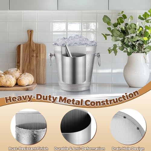PRETYZOOM Ice Scoop Holder Hanging Organizer, Heavy Duty Metal Storage