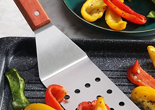 New Star Foodservice 14.5 Inch Perforated Flexible Grill Turner