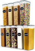 Wildone 2.8L Pasta Containers for Pantry Organization and Storage