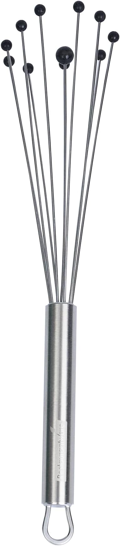 Restaurantware 10.5 in Stainless Steel Ball Whisk - Image 2