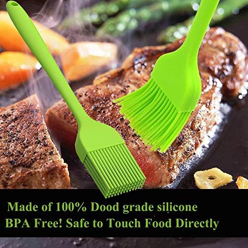 Basting Brush + Large Spatula Silicone Pastry Baking BBQ Sauce