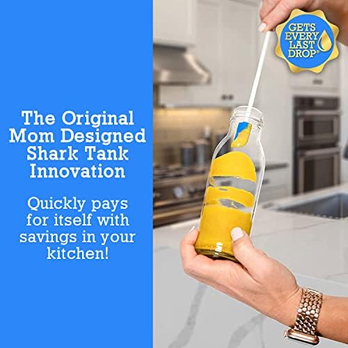 Spatty Daddy Kitchen Spatula Set (6 and 12 Inch Blue) Shark Tank