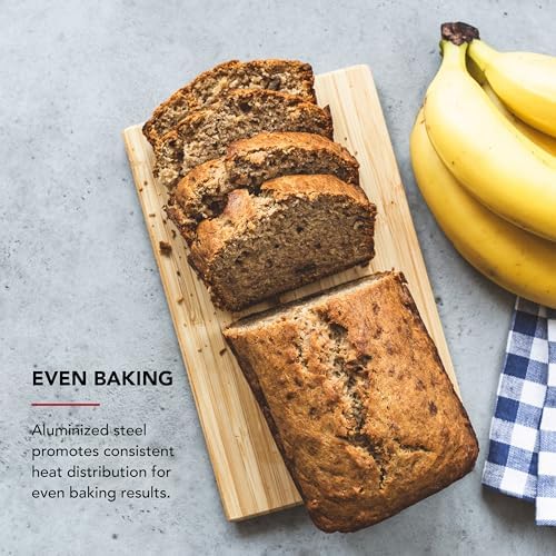 KitchenAid Nonstick Aluminized Steel Loaf Pan, Dishwasher Safe