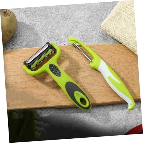 3-in-1 Stainless Steel Vegetable Peeler Set Ergonomic Handle
