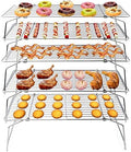 TeamFar Cooling Rack, 5-Tiers Stainless Steel Baking Cooling Wire Rack