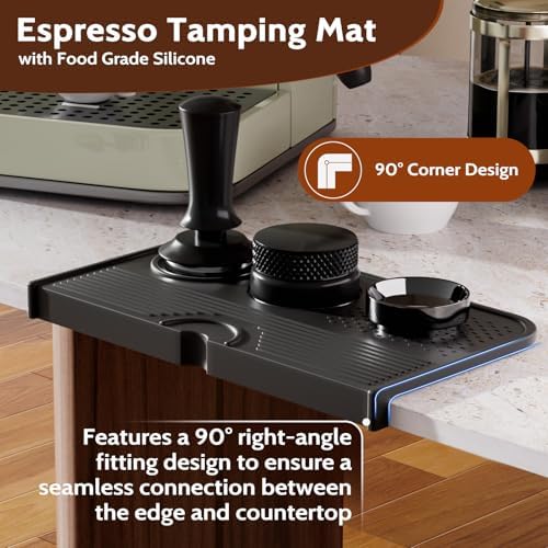 ENLOY 7 PCS Espresso Accessories, WDT Tool Espresso Machine Tamper