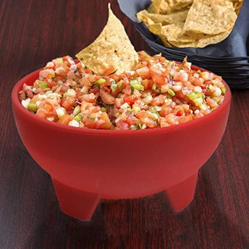 Black Duck Brand Set of 8 Multi Color 4.5" Diameter, 12 oz Salsa Bowls