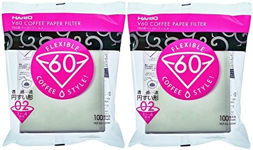 Hario V60 Paper Filters & Plastic Coffee Dripper Set