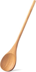 Wooden Spoonsfor Cooking 1PCS Acacia Wood Spoon 12.6" Wooden Utensils by GinSent