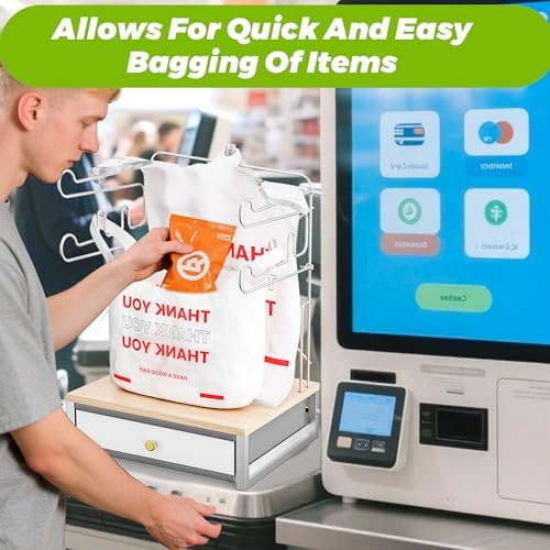 Grocery Bag Holder for Plastic Bagsr,T Shirt Bag Holder with