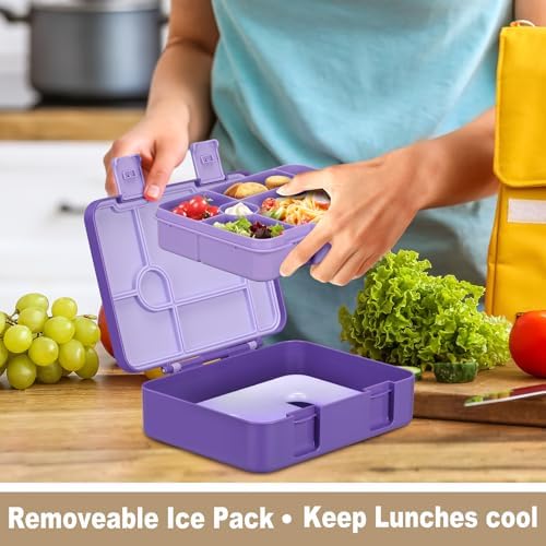 JOOPETALK Chill Bento Lunch Box for Kids Adult with Ice