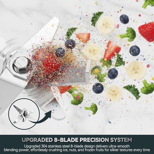 ASTRALSHIP 1500W Glass Blender, 14 Presets