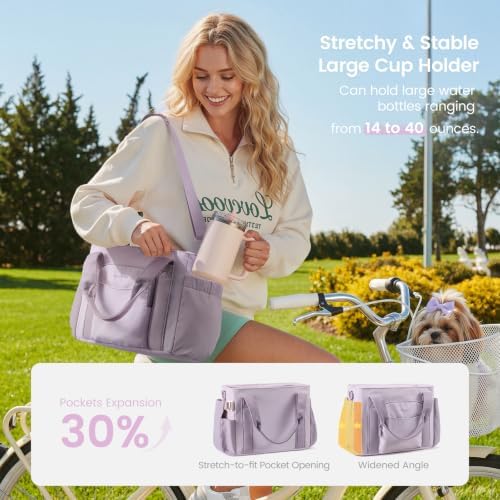 LOVEVOOK Insulated Lunch Box for Women,Adult Lunch Cooler Tote Bag