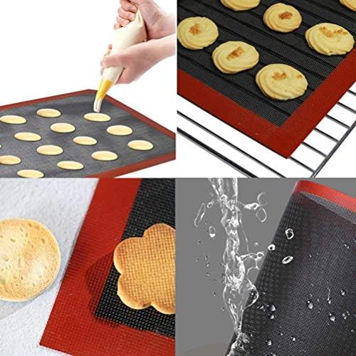 Reusable Silicone Baking Biscuit Baking Mat, Mat Non Stick Macaron