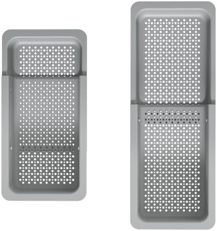 KRAUS Expandable Colander for Kitchen Sink/Over the Sink Colander, Lt