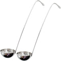 2PCS 10 Inch Stainless Steel Soup Ladle by Unknown