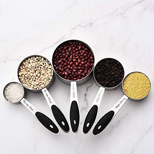 Warmheart Measuring Cups and Magnetic Measuring Spoons Set, Stainless
