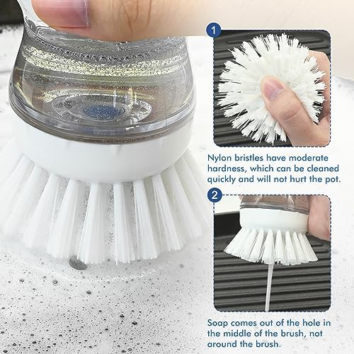 Palm Brush Refills for OXO Soap Dispensing Dish Brush