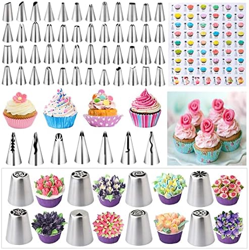 Cake Decorating Supplies Kit Tools 356pcs, Nifogo Baking Accessories