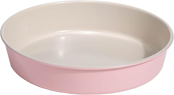 Paris Hilton Nonstick Carbon Steel Bakeware Collection, 9-Inch Round Cake Pan by TheWorldofParisHilton