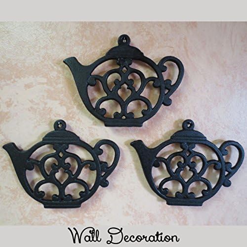 Teapot Cast Iron Trivet for Hot Pots & Kitchen & Dining Table, Gift