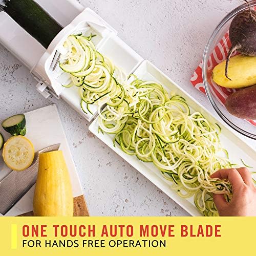 BELLA 4-in-1 Electric Spiralizer & Slicer, White