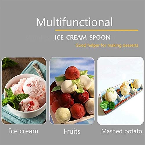 Ice Cream Scoop with Easy Trigger,Plastic Cookie Scoops for