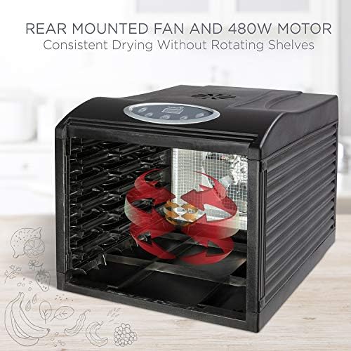 Ivation 6-Tray Food Dehydrator