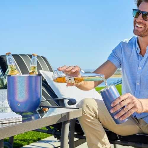 Snowfox Plus - Insulated Ice Bucket with Lid/Scoop, Premium Vacuum