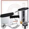 10 Pcs Pastry Biscuit Cutter for Baking Set Stainless Steel