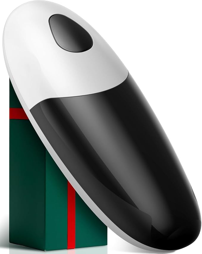 Handsfree One Touch Electric Can Opener, Smooth Edge Automatic Can Opener Fits by Golahead