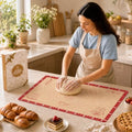 Extra Thick Silicone Baking Mat with Recipes - 26x16 inch Non Stick