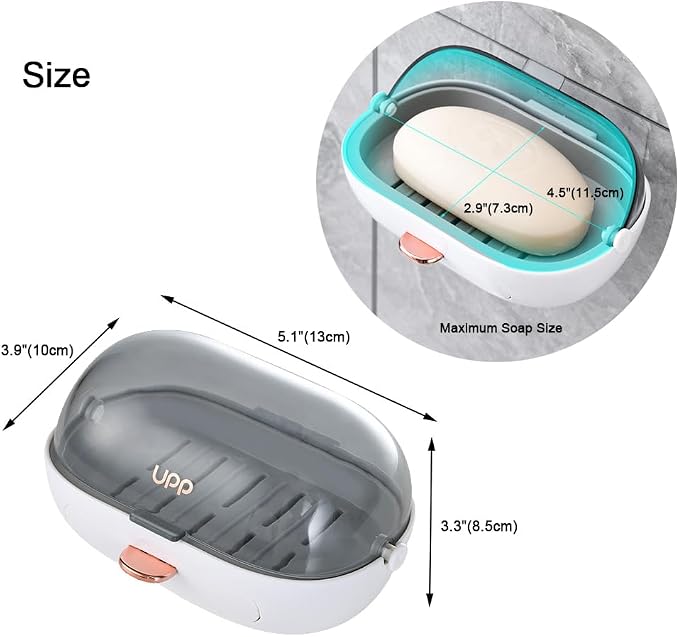 1Pc Shower Soap Dish Holder - Image 6