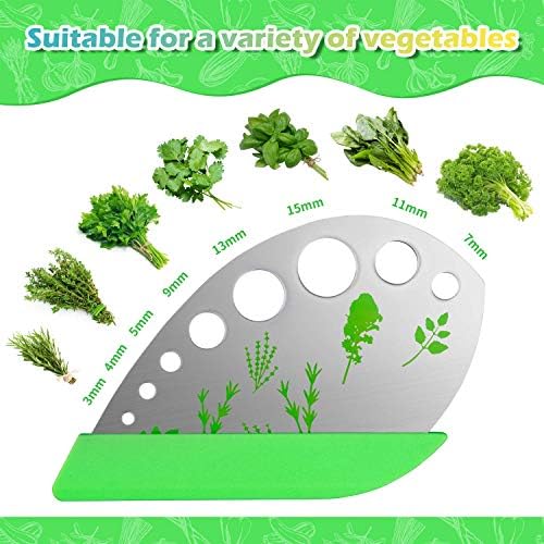 VlBlRlIT2025 Upgraded Herb Scissor,Leaf Stripper,Stainless Steel