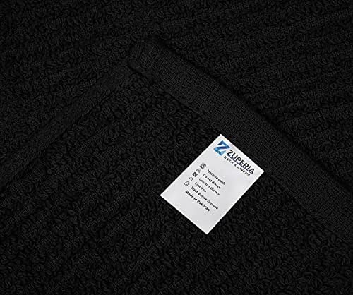 ZUPERIA Bar Mop Kitchen Towels - Pack of 12 (16"x19”) 100% Ring Spun
