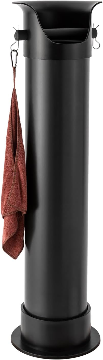 Commercial Knock Box - Large 33.66" Quiet Espresso Grounds Bin with