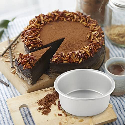 4 Inch Small Cake Pan Set of 4, Baking Round Cake Pans Tins Bakeware
