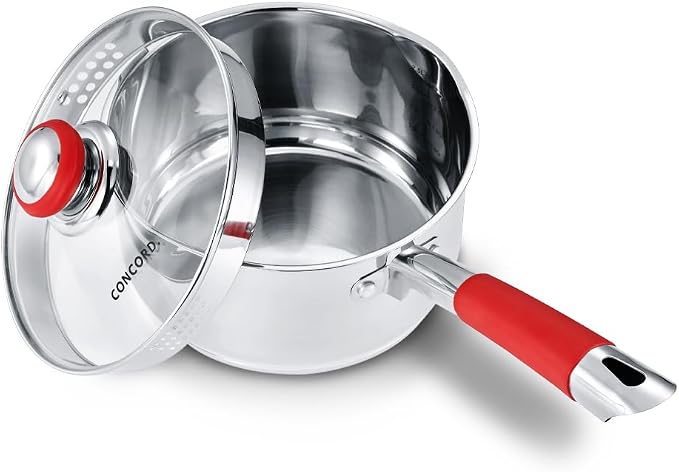 Concord 3 Quart Stainless Steel Saucepan by ConcordCookware