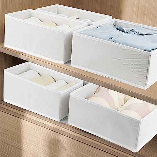 Fordonral 12 Pack Drawer Organizer Clothes, Foldable Fabric Dresser