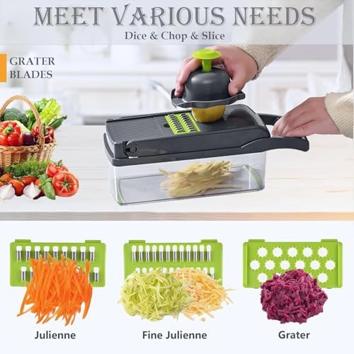 Pro-Series 16-in-1 Vegetable Chopper with Container