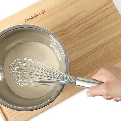 Calphalon Prime 8-Inch Balloon Whisk, Stainless Steel Kitchen Whisk