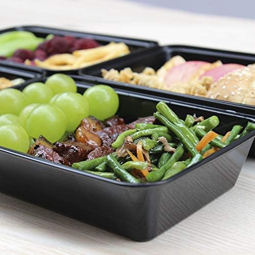 Enther Meal Prep Containers Single Lids Food Storage Bento BPA Free